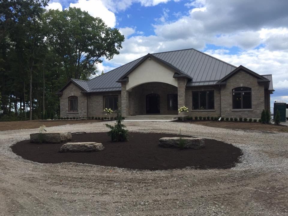 A recently completed Ross home near Simcoe